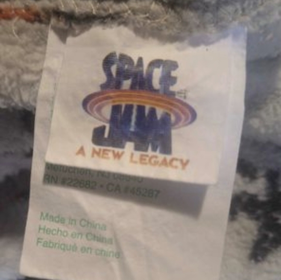 Space Jam A New Legacy LeBron James Bugs Bunny Fleece Throw Blanket - Picture 6 of 6